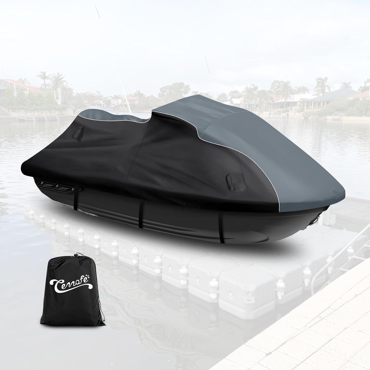Jet Ski Cover for Yamaha EX Deluxe/EX Sport 2017-2024 Models