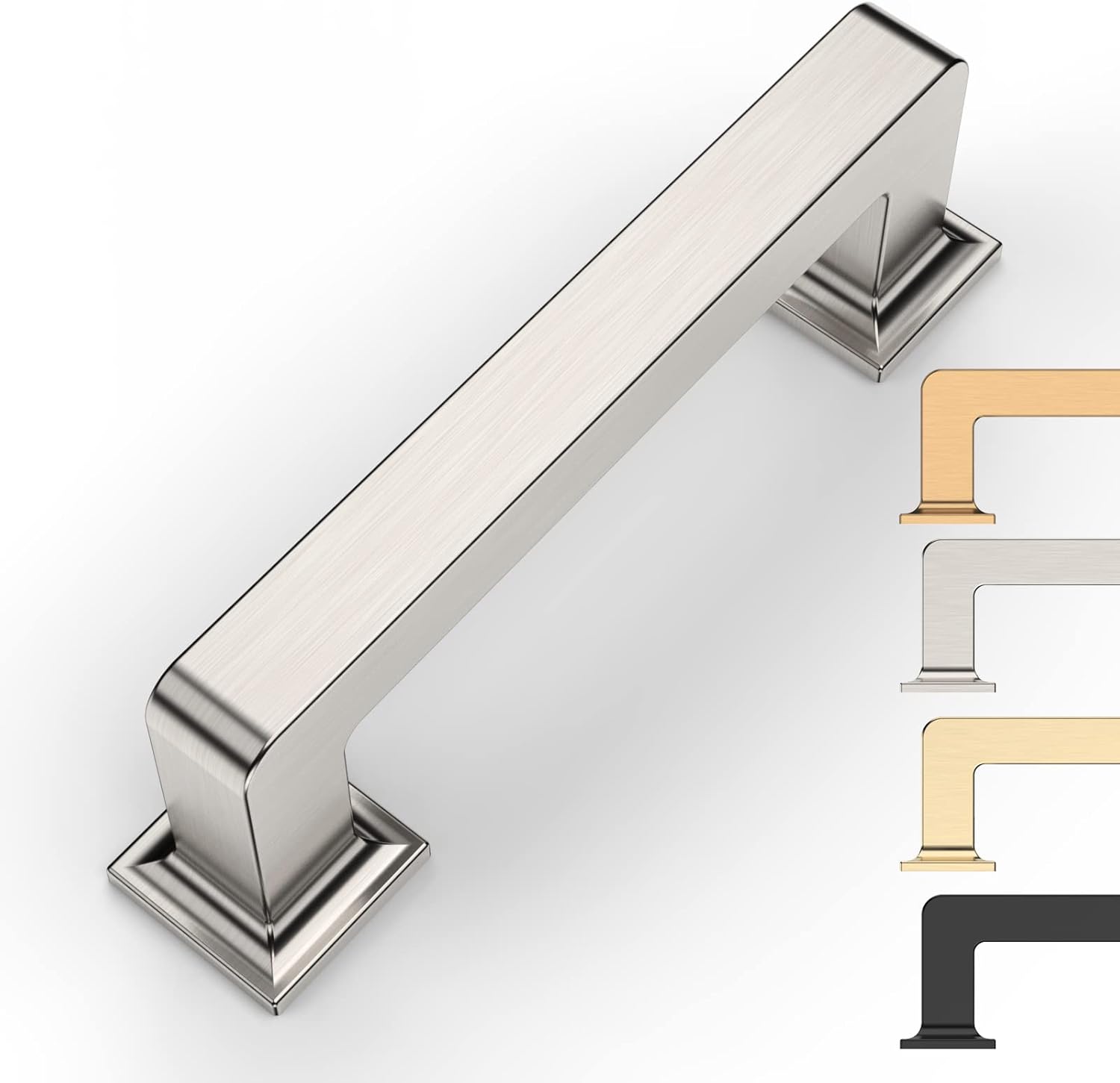 10 Pack 3 Inch Nickel Cabinet Pulls for Easy Installation