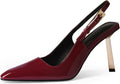 iiimmu Slingback Heels for Women 3.5 in / 4 in Kitten Heel Pumps pants