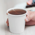 Karat 10 oz Paper Coffee Cup White 1,000 ct - Sturdy Hot Cup