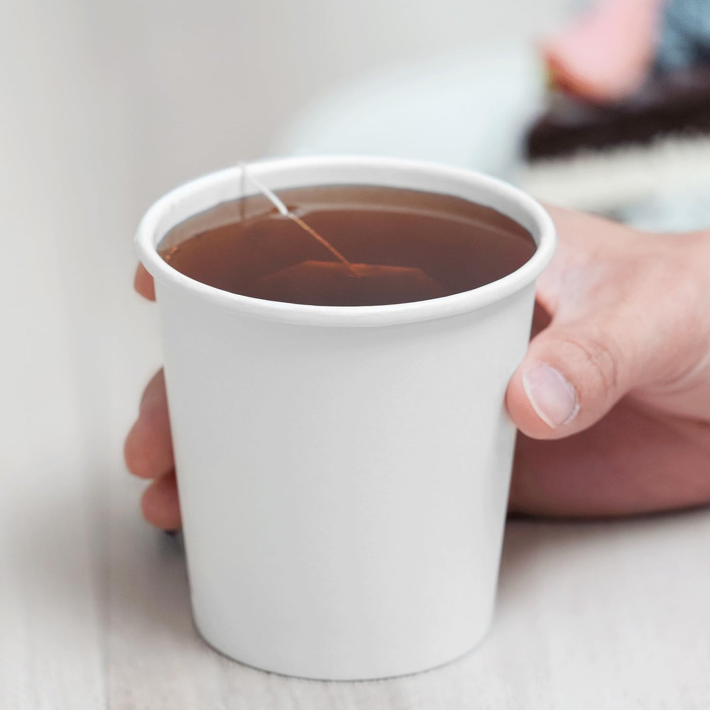 Karat 10 oz Paper Coffee Cup for Hot and Cold Beverages