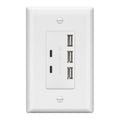 LIDER 6.0A 30W USB in-Wall Charger with Modern Design
