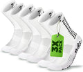 Lux Dual Grip Socks - Soccer Grip Socks for Men and Women - Grip