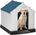 FDW Dog House Indoor Outdoor Durable Waterproof Dog House - Ventilated