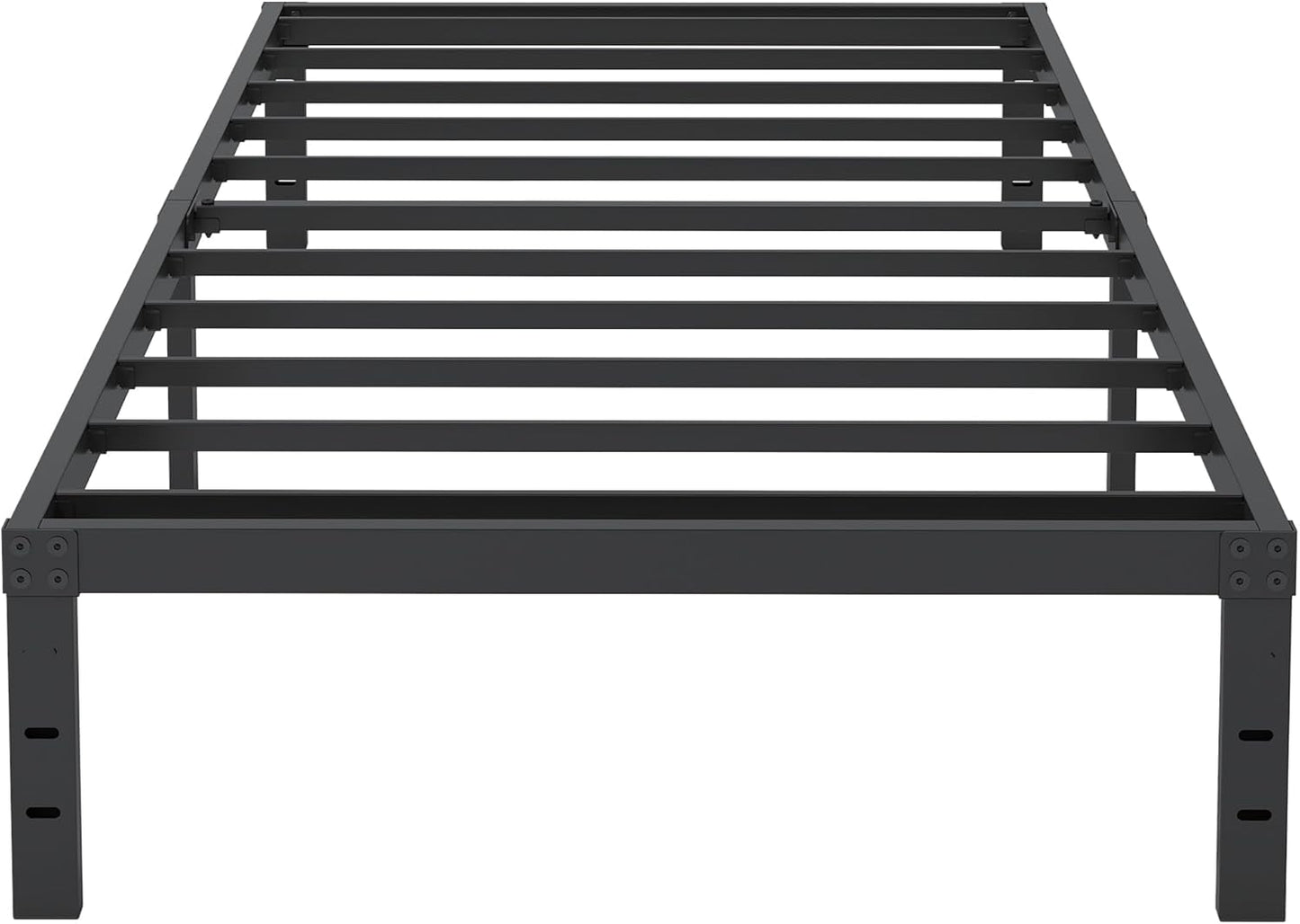 10 Inch XL Twin Bed Frame - Heavy Duty Metal Platform Frame
