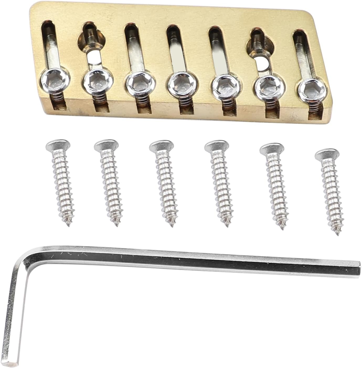 7-string Metal String Locking Nut for Headless Electric Guitars