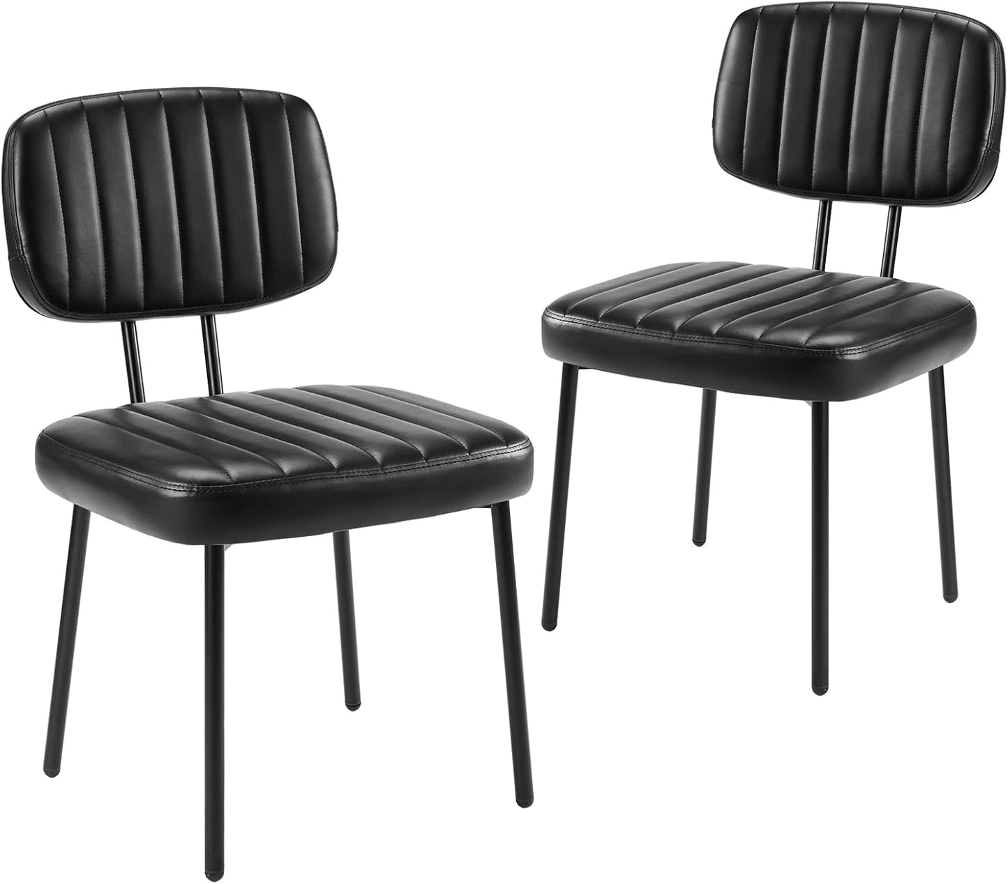 Mid Century Modern Dining Chairs Set of 2 for Home Office