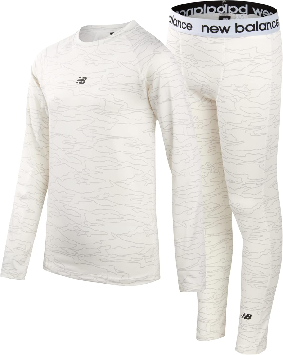 New Balance Boys Performance Base Layer Set for Cold Weather