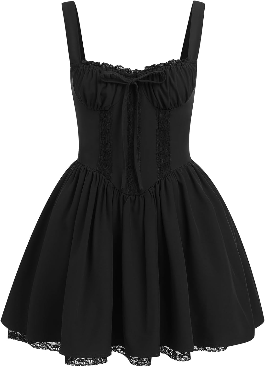 Corset Dresses for Women: Chic Floral Lace Mini Sundress