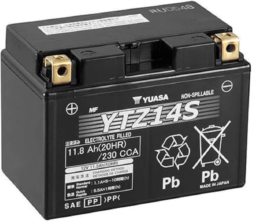 Yuasa YUAM72Z14 YTZ14S High Performance AGM Battery Review