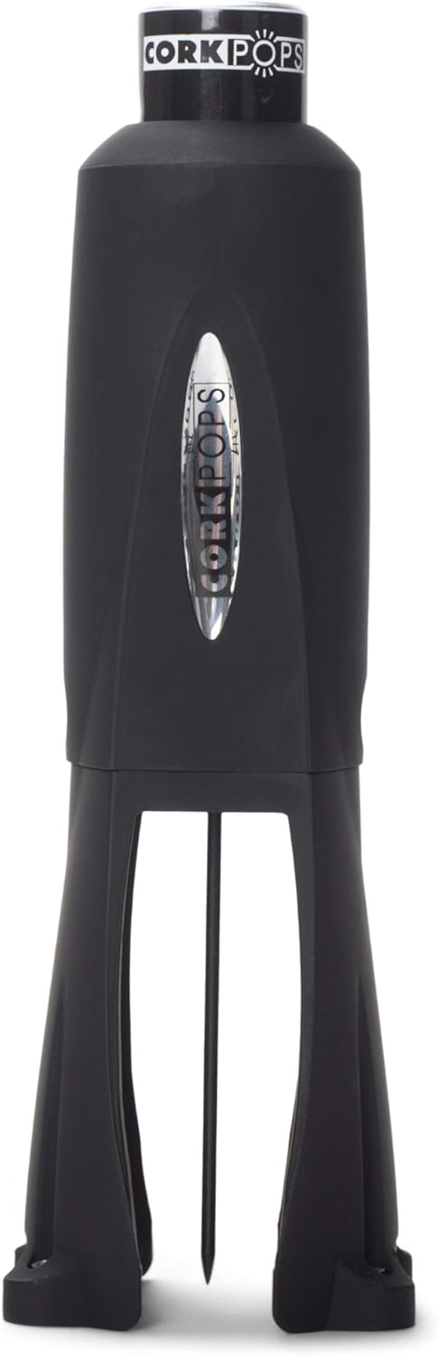 Cork Pops Legacy Wine Opener with Built-in Foil Cutter and Safety