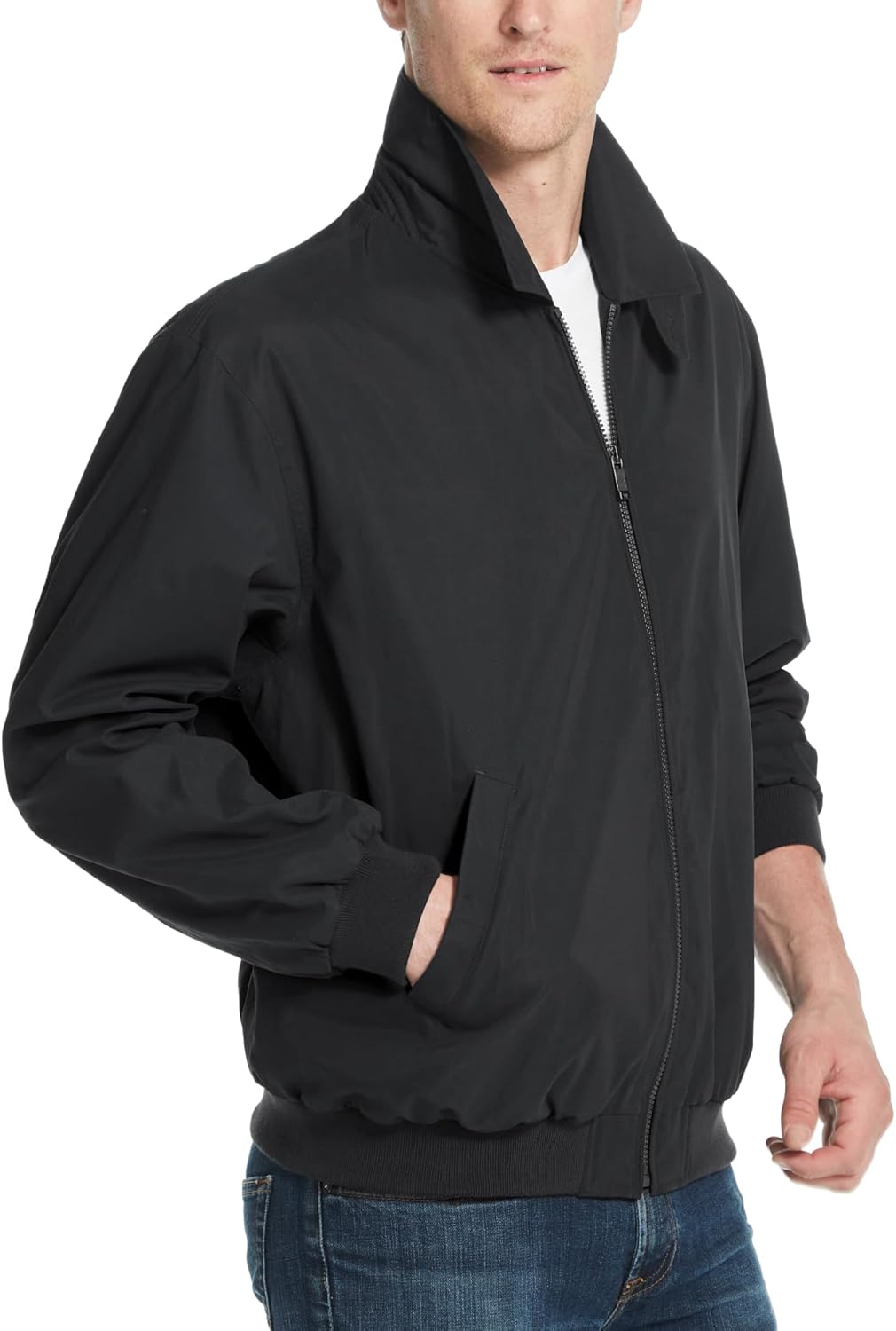 Weatherproof Men's Golf Jacket - Lightweight Windbreaker for All
