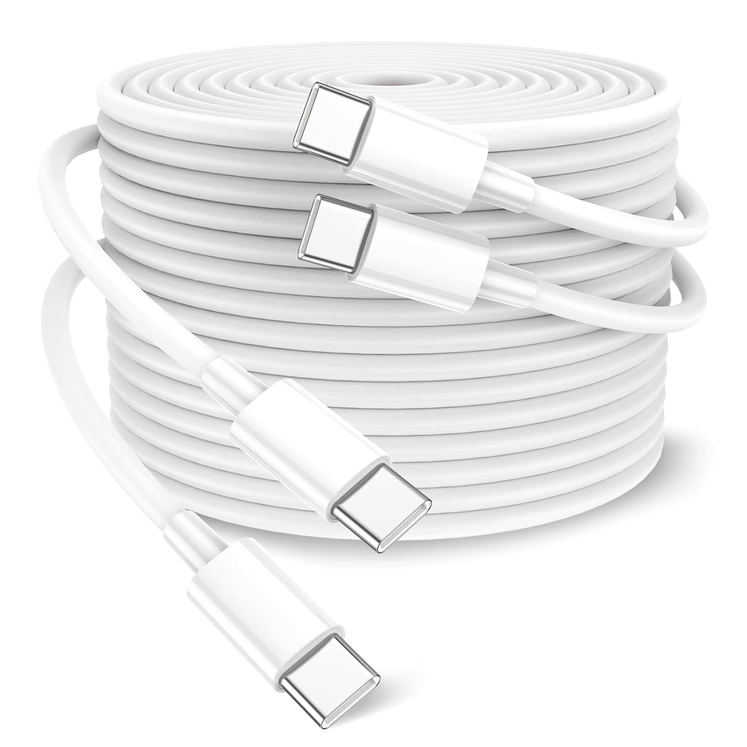 Fast Charge 10ft USB C Cable 2-Pack by Durcord