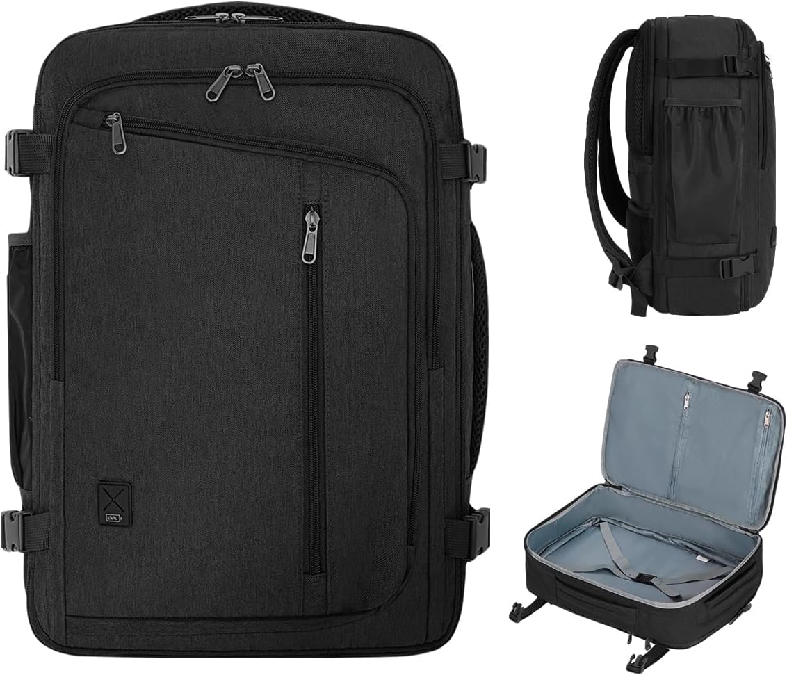 WANDF Expandable Laptop Travel Backpack for Spirit Airlines