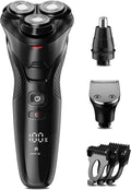 3-in-1 Electric Razor for Men with Rechargeable Beard Shaver