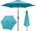 9ft Patio Umbrella Outdoor with Crank and Tilt - Durable Shade