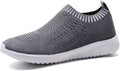 Women's Athletic Walking Slip On Mesh Sneakers - Comfortable Support