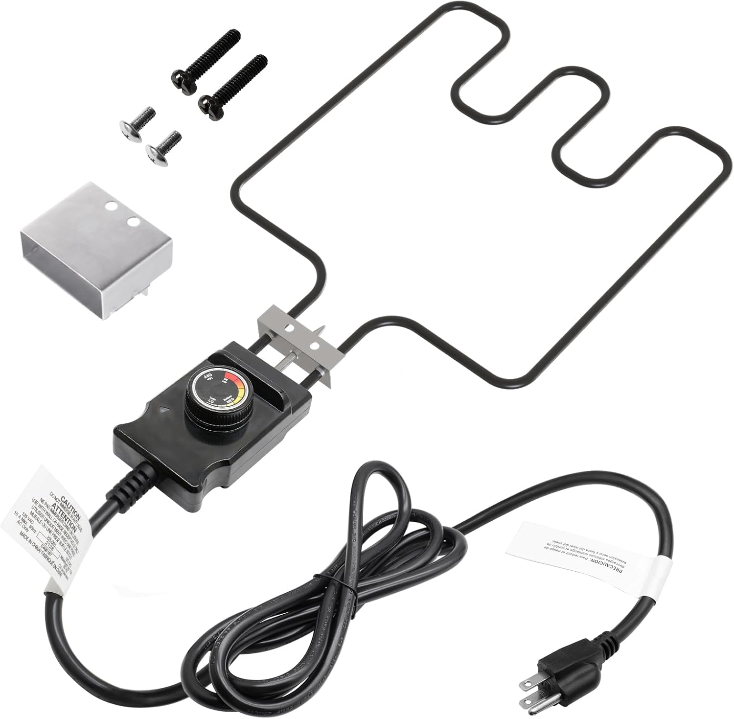 Universal Electric Smoker Heating Element Replacement Part 1500W