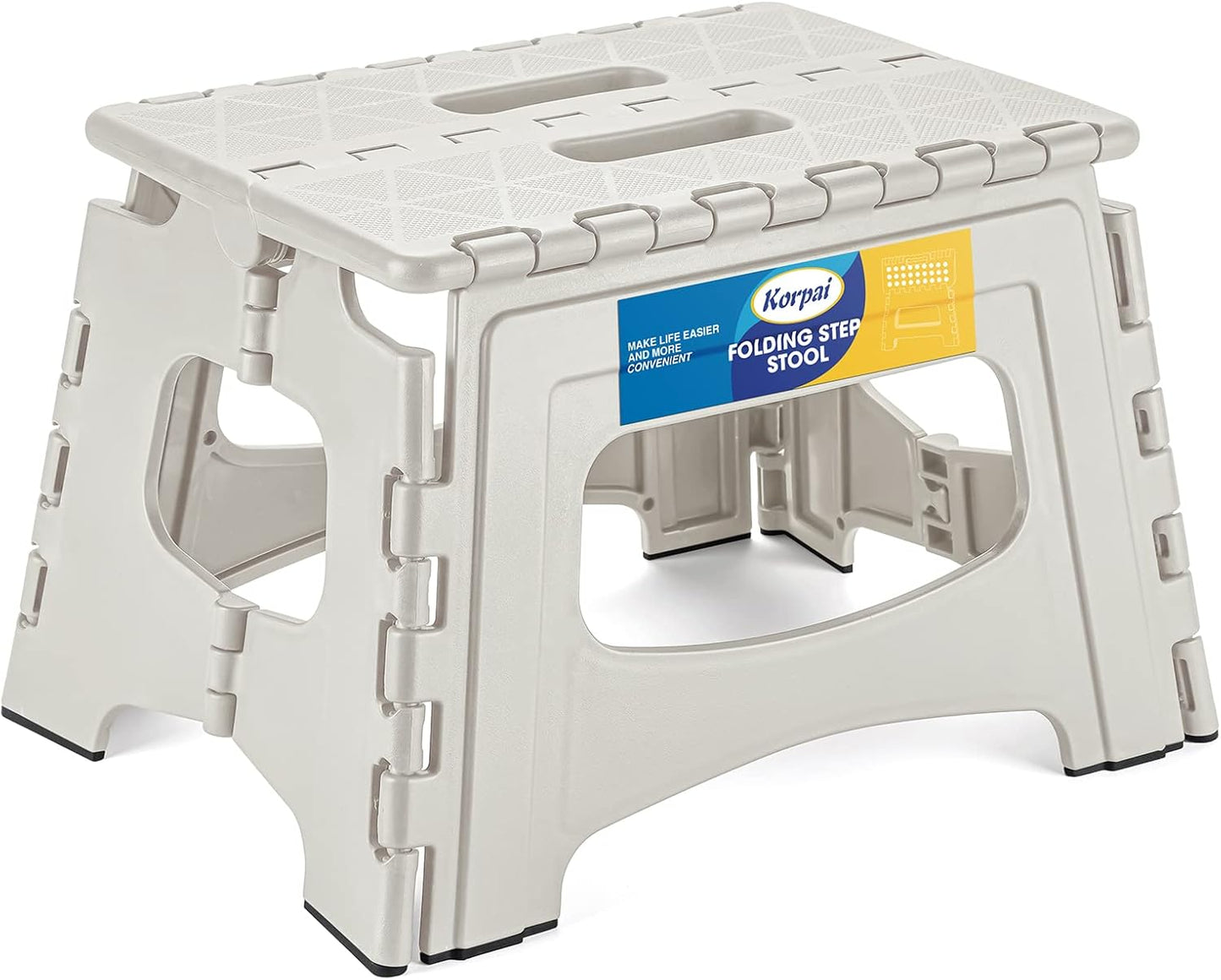Compact Folding Step Stool - Holds 300 lbs!