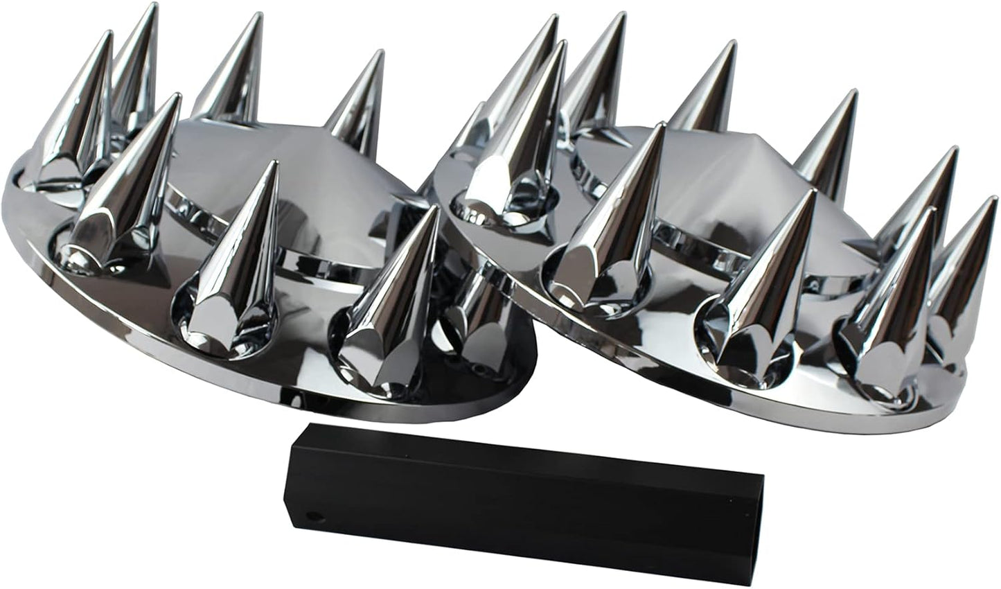 ABS Chrome Plastic Front Axle Cover Kits for Semi Trucks