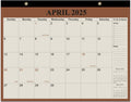 Desk Calendar 2025-2026 15-Month Desk Calendar - Large Daily Blocks