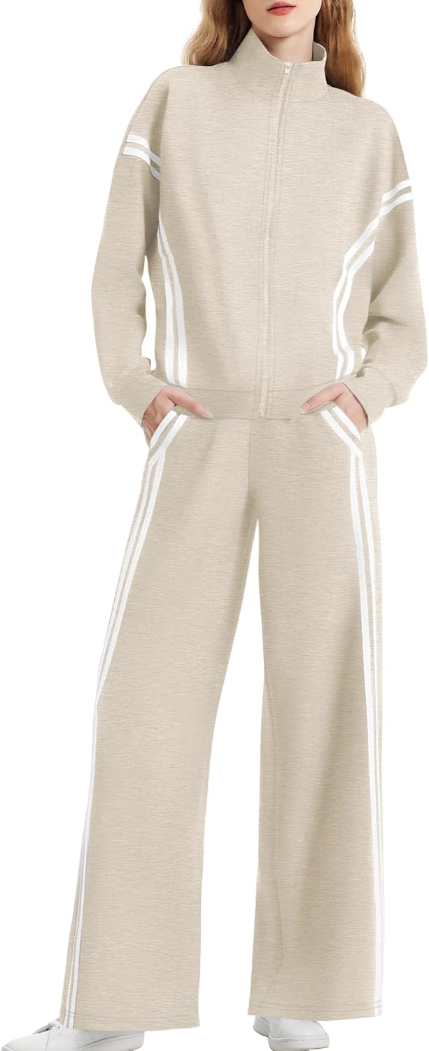 Casly Lamiit Women's 2 Piece Lounge Outfits for Comfort