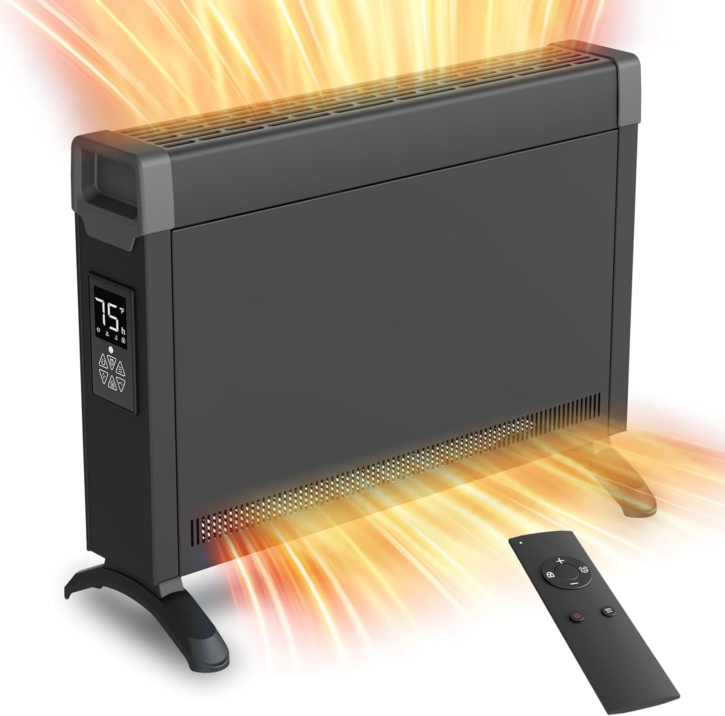 BREEZEHEAT Quiet Convection Heater - Efficient Room Heating