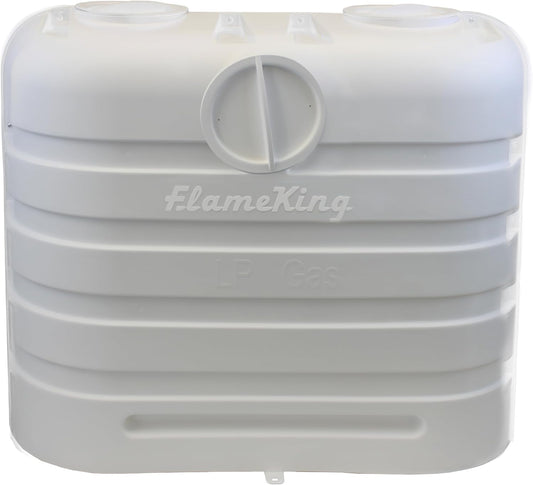 Flame King Dual 30LB LP Propane Tank Cover for RVs and Trailers