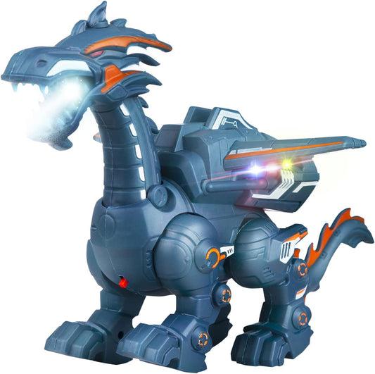 Electric Dinosaur Toy: Mist Spray, Walks & Roars!
