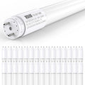 JESLED 4FT T8 LED Tubes 30 Pack - Dual Install 5000K Daylight