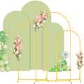 Arch Backdrop Stand and Cover Set 7.2FT 6.6FT 6FT - Sage Green Stretch
