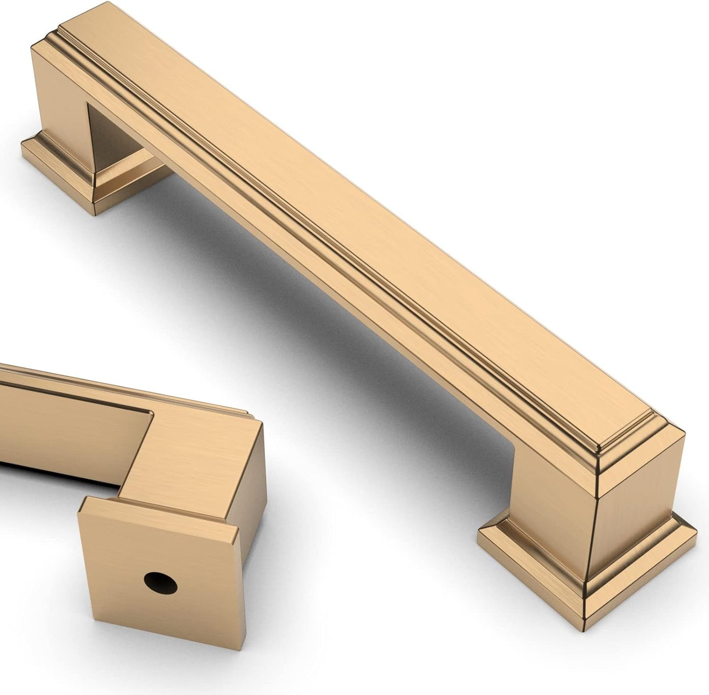 Champagne Bronze Kitchen Cabinet Handles by Asidrama - 10 Pack