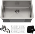 Standart PRO 26-inch 16 Gauge Undermount Single Bowl Sink - Durable