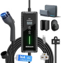 Level 1&2 EV Charger 16A with 25ft Cable - Fast Home Charging