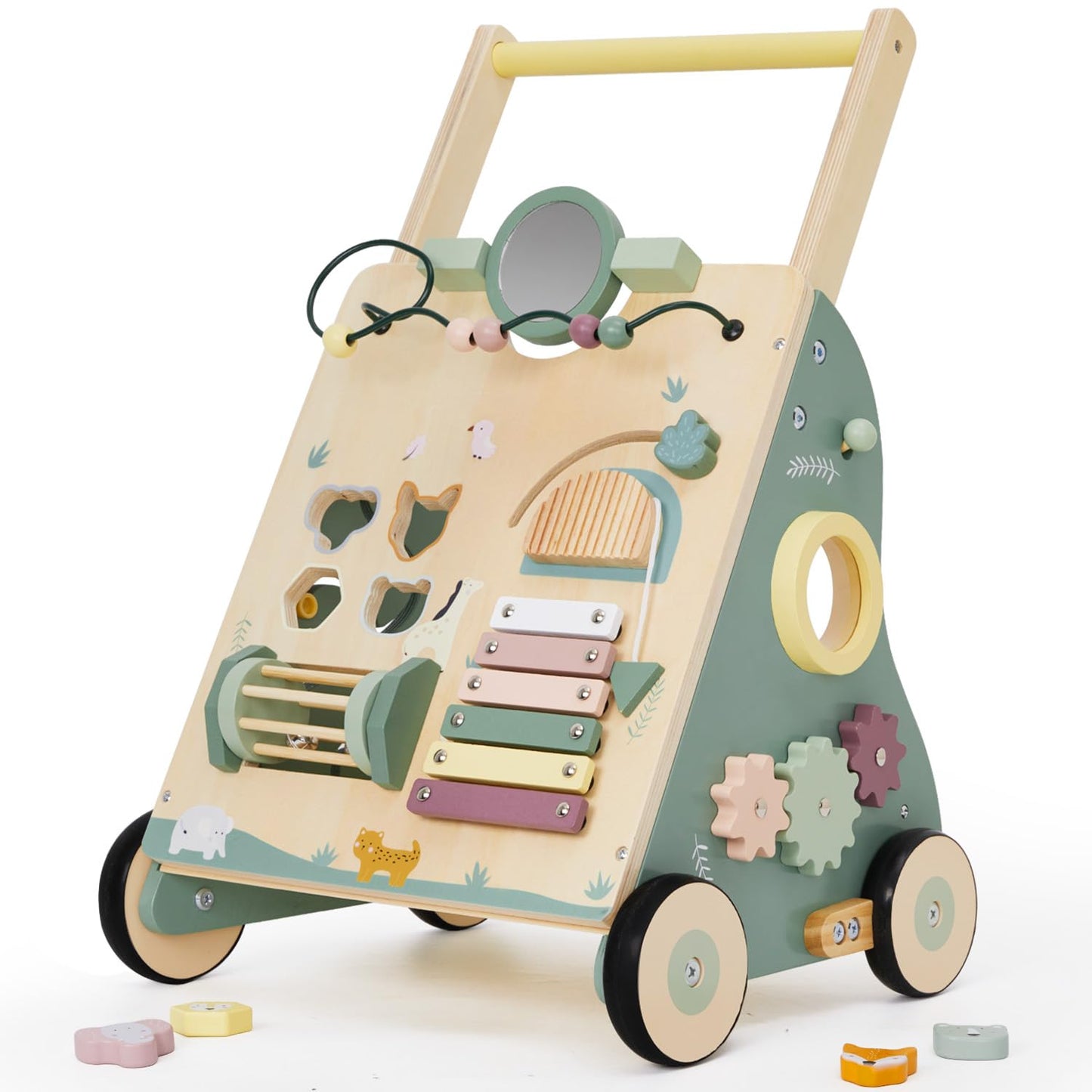 Montessori Baby Walker - Adjustable Speed - PTINFLUCE