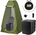 Portable Camping Toilet & Shower Tent Combo