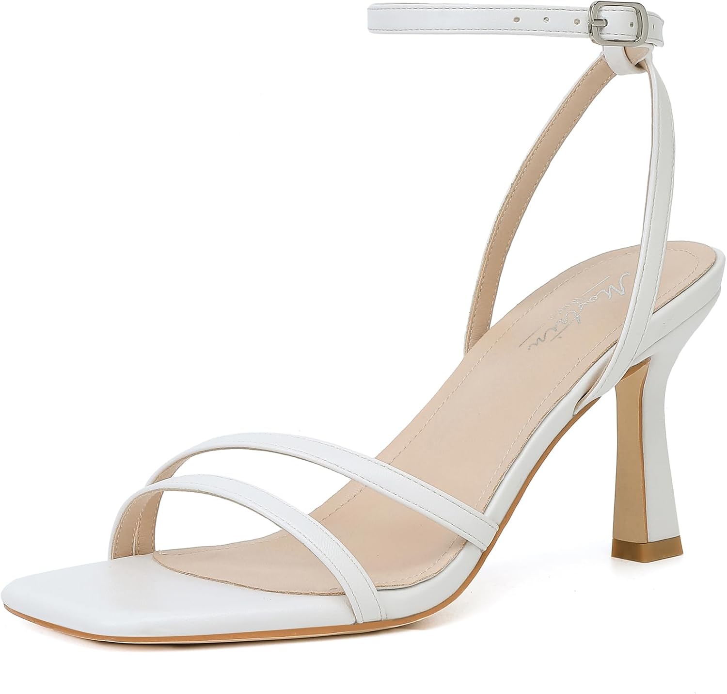 Mostrin Womens Sandals Strappy Heels for Elegant Occasions