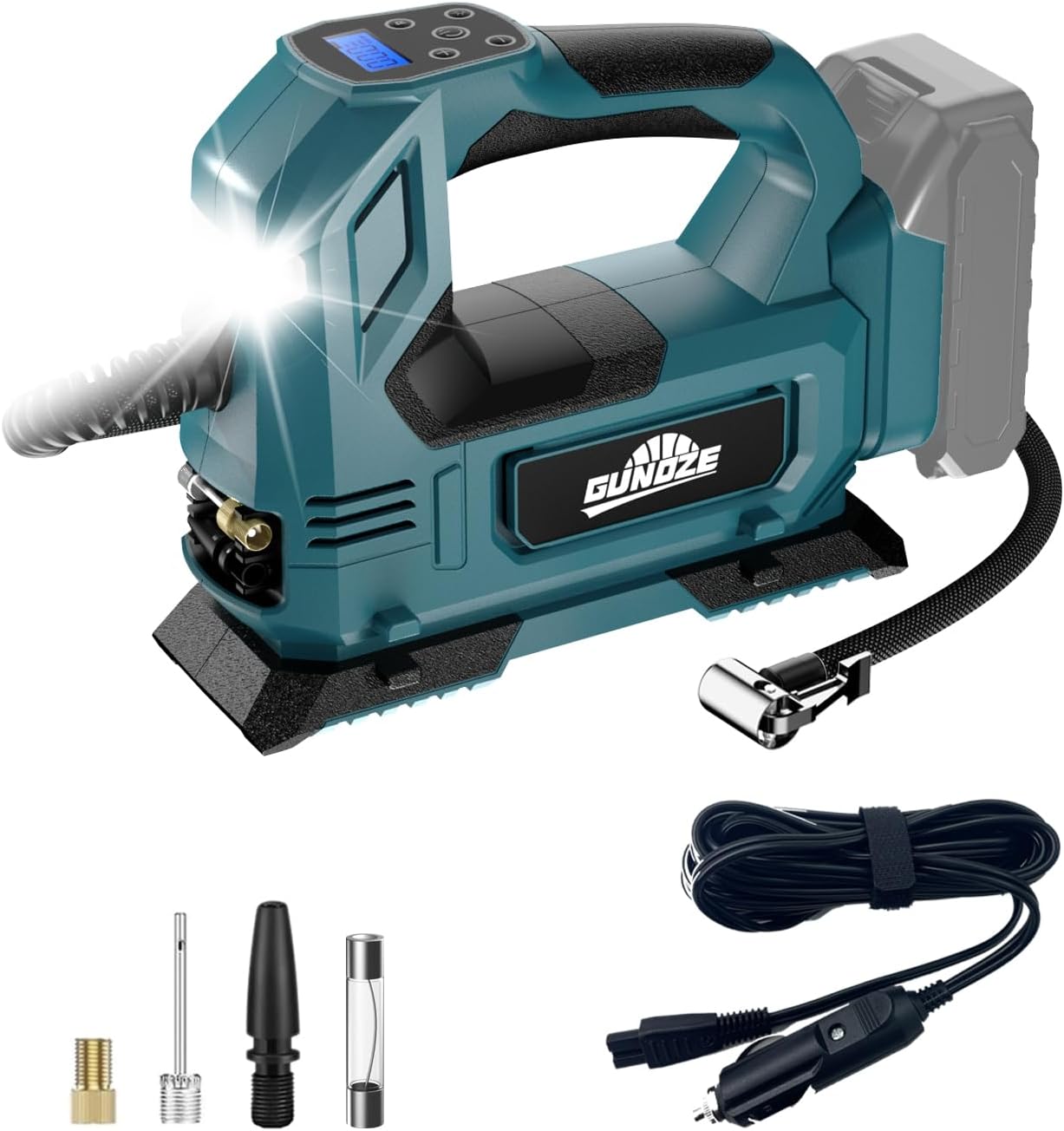 Cordless Tire Inflator Air Compressor for Makita 18V Battery