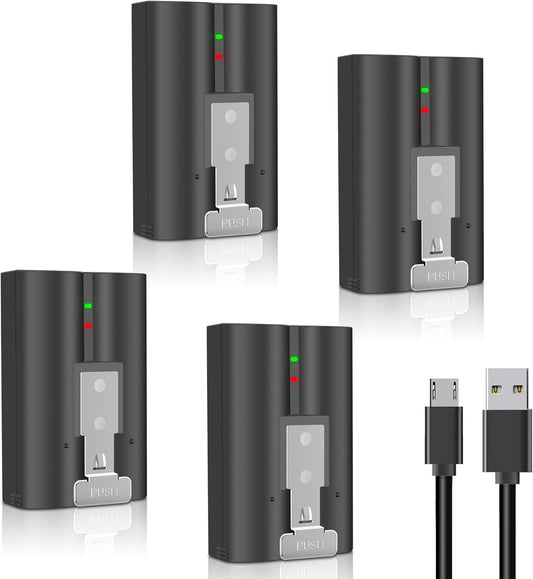 Upgrade Your Security with 4-Pack Ring Battery Bundle