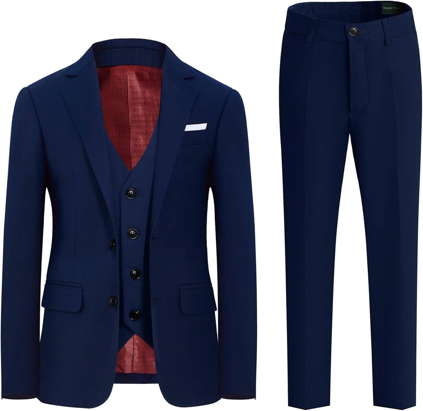 Boys Suit Set with Suspenders for Every Special Occasion