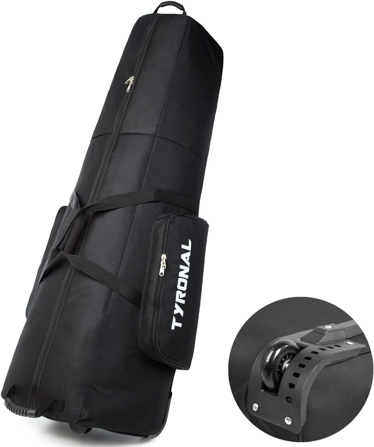 Padded Golf Travel Bag with Wheels - TYRONAL