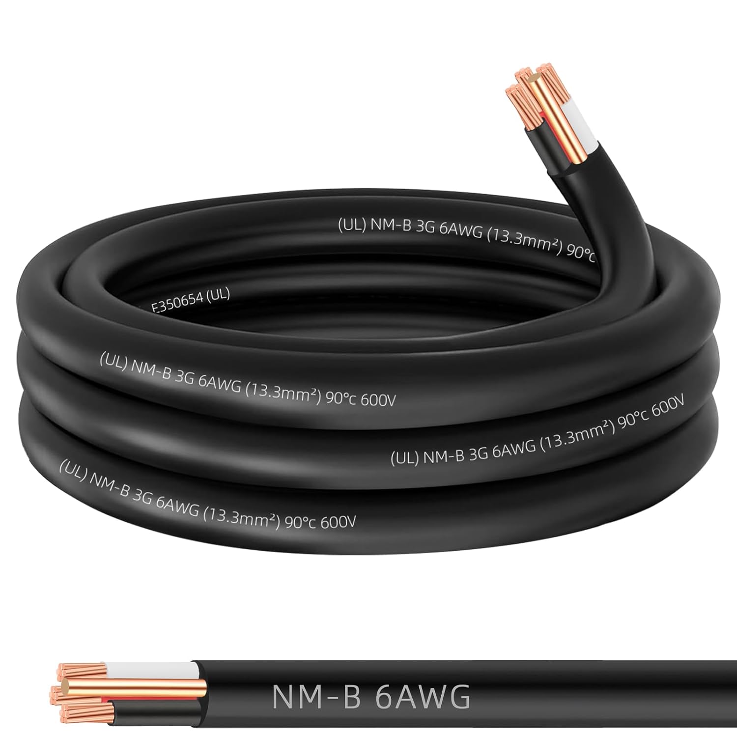 NM-B 6/3 Wire with Ground for Reliable Indoor Electrical Wiring