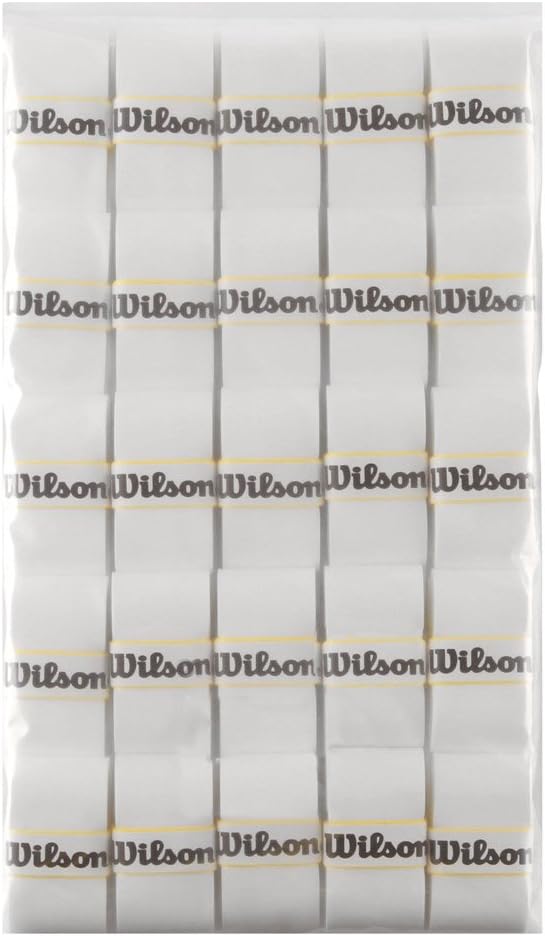 Wilson Pro Overgrip 50 Pack for Tennis, Racquetball, Squash