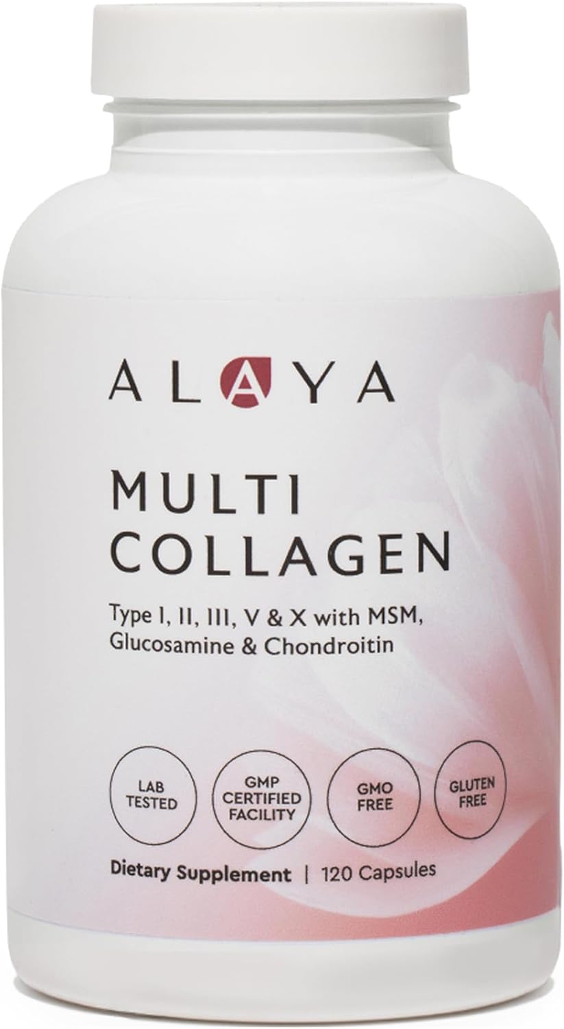 Hydrolyzed Multi Collagen Peptides Protein Capsules for Health