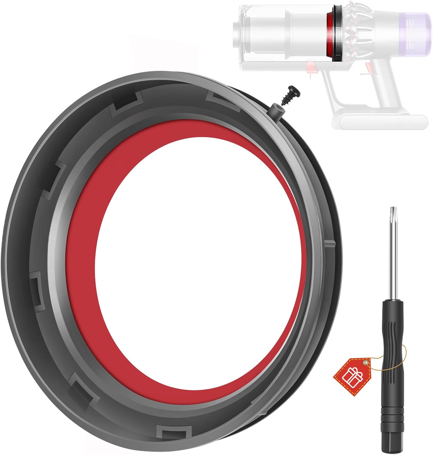 Dyson V11 V15 Dust Bin Sealing Ring by RUKHOOL