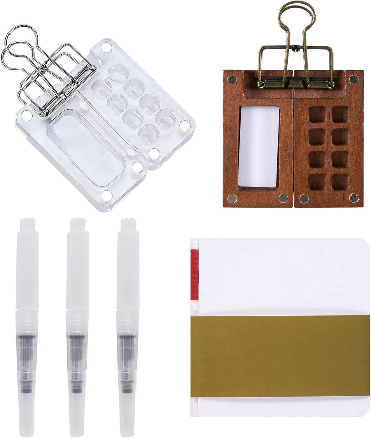 Portable Mini Paint Palette Set for Travel
