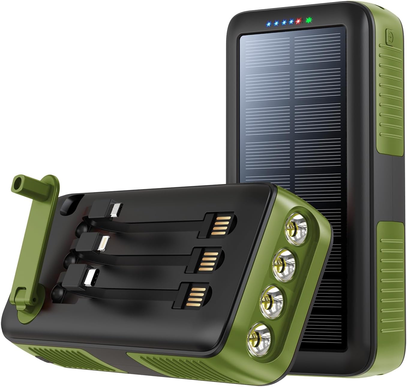 Solar Charger Power Bank 63200mAh for Outdoor Adventures
