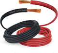 6 Gauge AWG 150 ft Black + 150 ft Red Welding Cable - Flexible Heavy