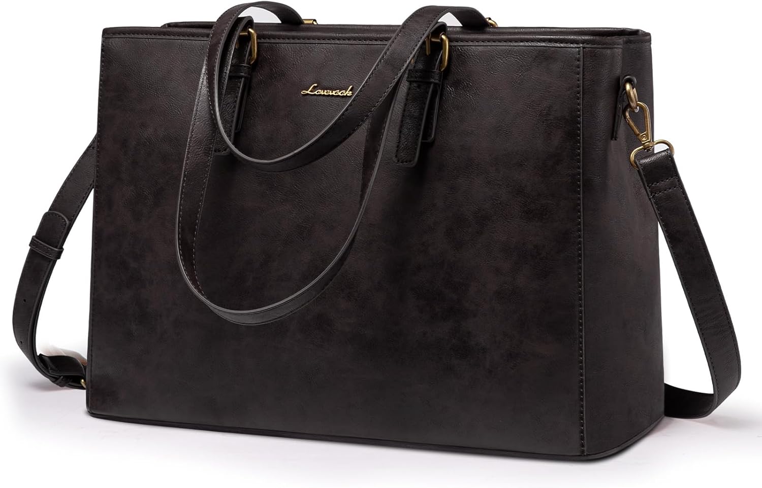 LOVEVOOK Laptop Tote Bag for 15.6 inch Laptops, Stylish & Durable