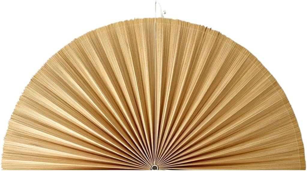 Bamboo Half Circle Window Shade for Elegant Arched Windows